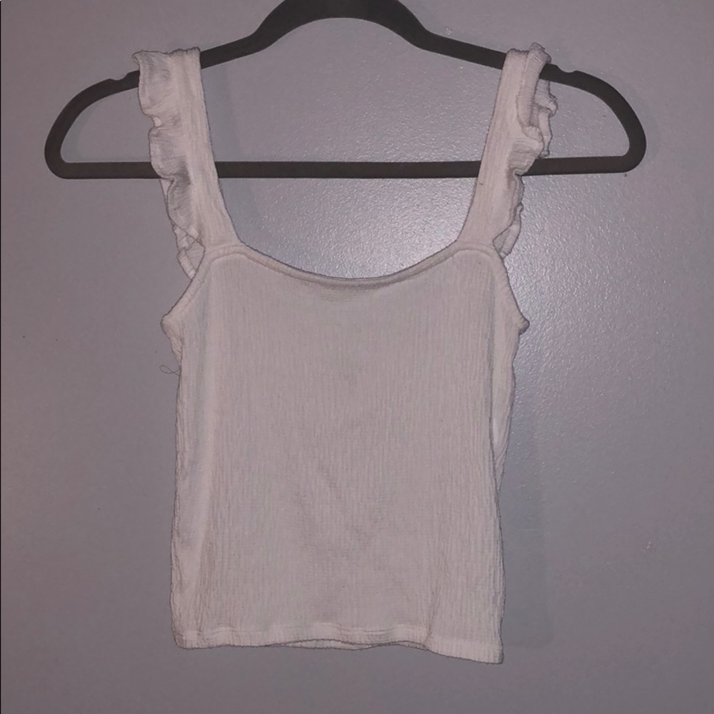 PacSun brand me to we tank top, slightly cropped